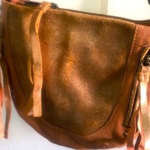 TANO small leather crossbody BOHO chic via Anthro